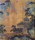 China: Huanghe Lou or 'Yellow Crane Tower' painting on silk by an unknown Ming Dynasty (1368- 1644) artist